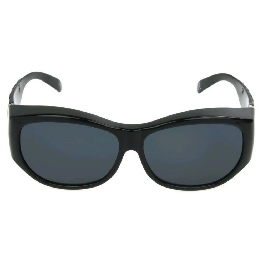 NWT Solar Shield Black Unisex Polarized Sunglasses